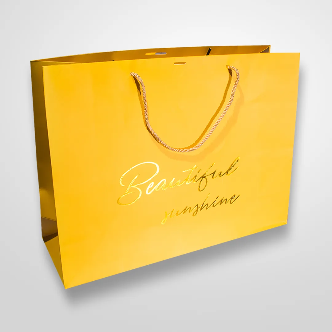 Bolsa Cinta Mensaje Unicolor Importada Grande Beautiful Sunshine Amarillo