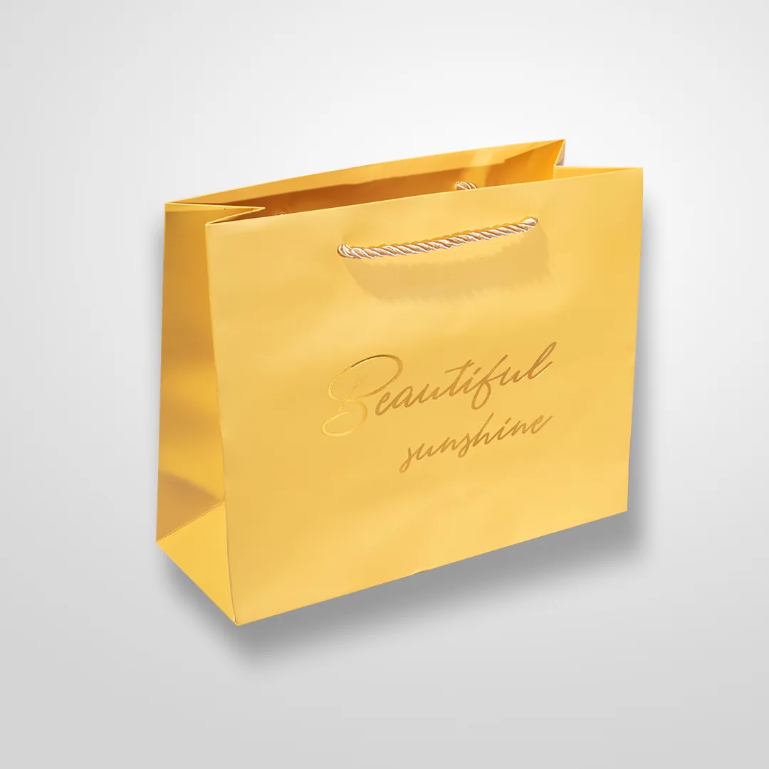 Bolsa Cinta Mensaje Unicolor Importada Mediana Beautiful Sunshine Amarillo