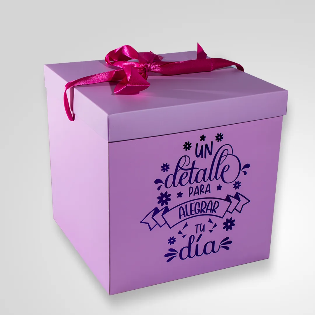 Caja Cinta Grande Estampada