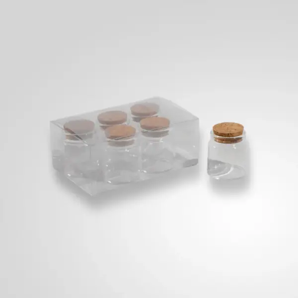 Frasco Par Vela Tipo Arena Esencias O Pastillero