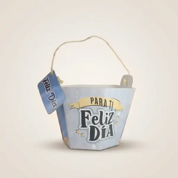 Balde Mediano Feliz día H