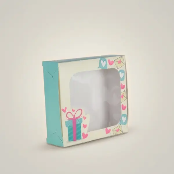 Caja Ecológica Pequeña Ventana Regalo