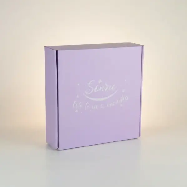 Caja Micro Estampada Mediana Sonrie