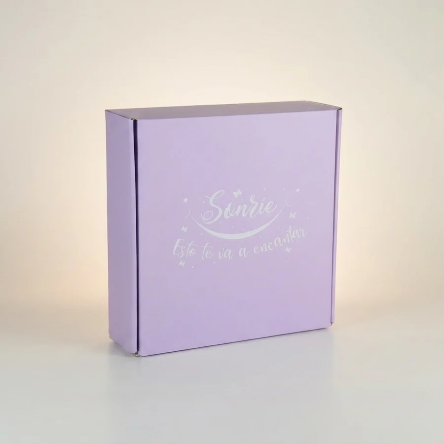 Caja Micro Estampada Mediana Sonrie