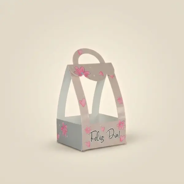 Portacanastilla Pequeña Feliz dia