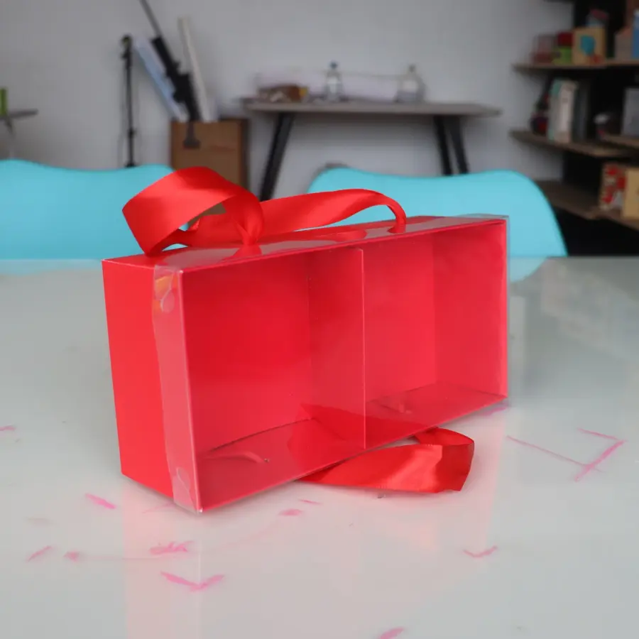 Caja Moño PET Rectangular