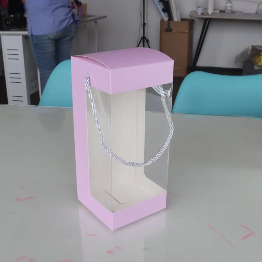 Caja Vertical PET Cordón Torcido
